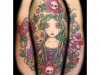 thumbs girl skullflower skull flower totenkopfblume girly tattoo 09 DIE STICHELEI | Galerie